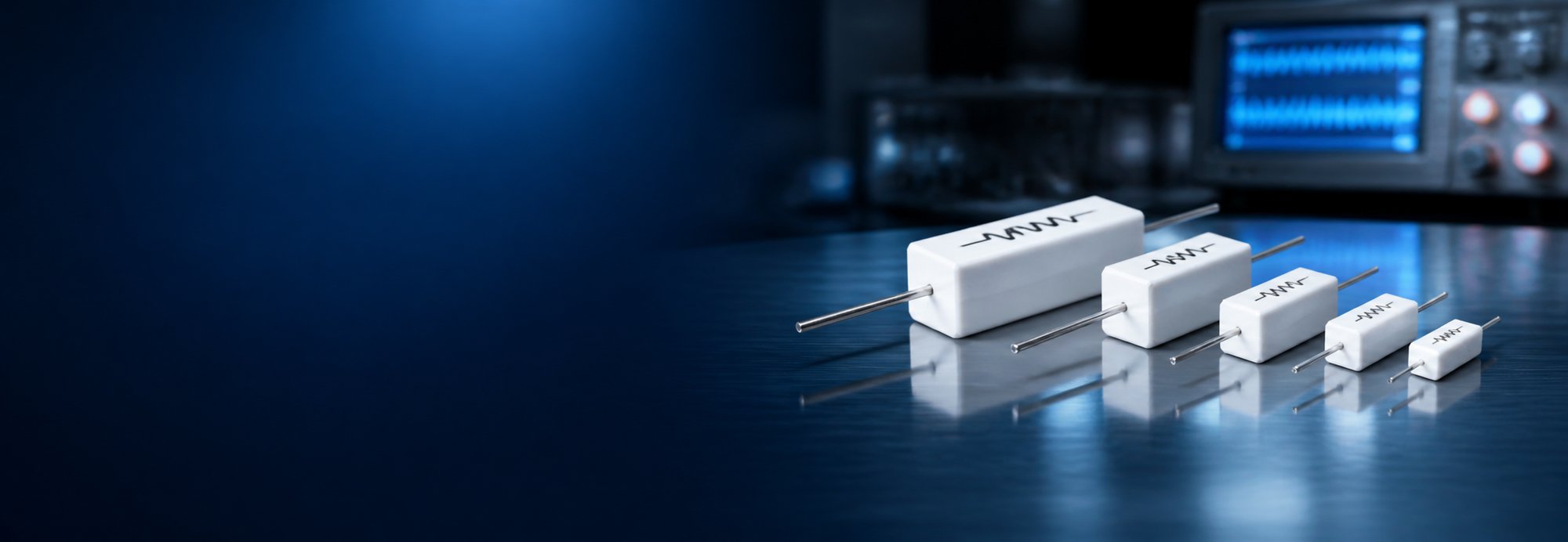 Hongyi Electronics 弘毅电子 — aluminum-housed and wirewound resistor product lineup