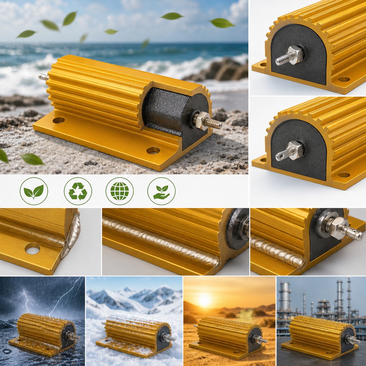 Eco-friendly construction + fully welded process