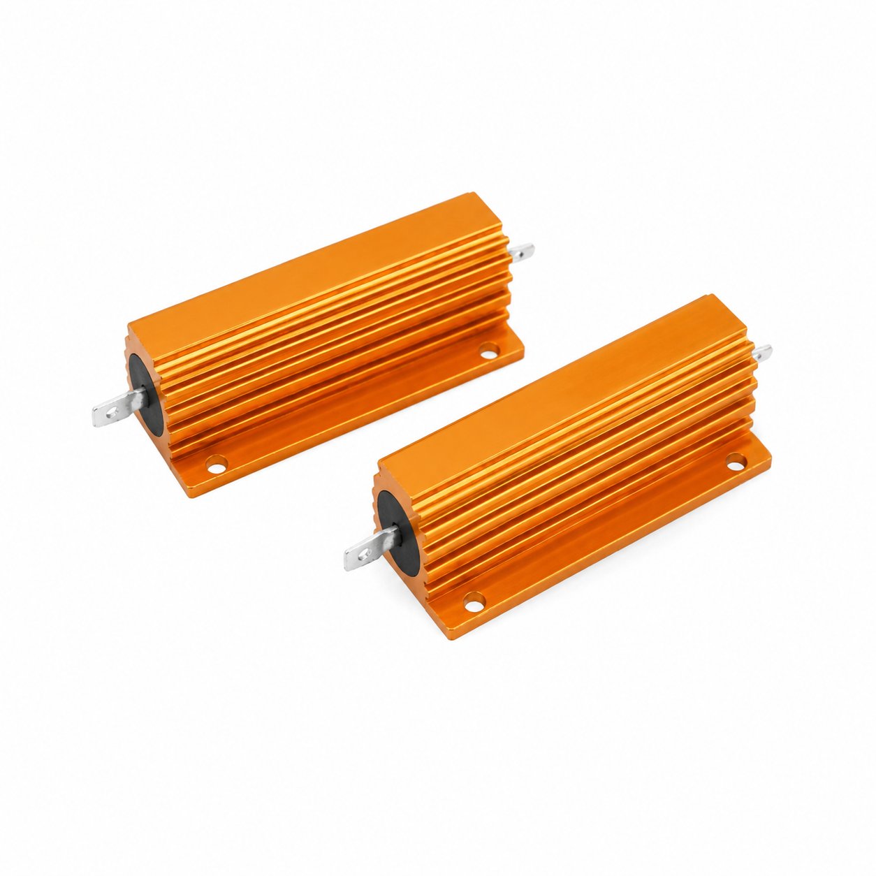 Gold aluminum housing for long-lifetime operation