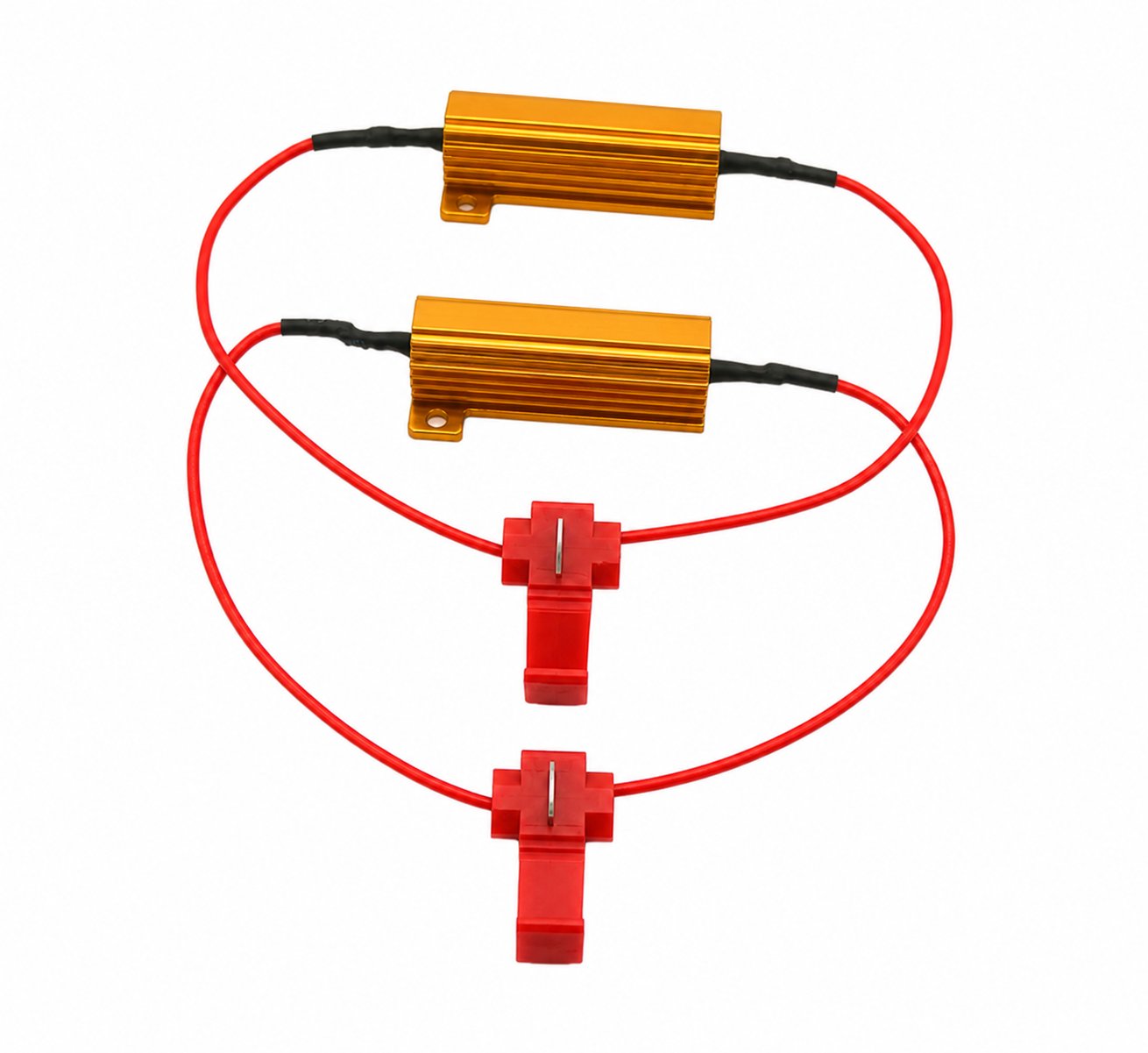 Aluminum Housed Resistor with High-Temp Wire