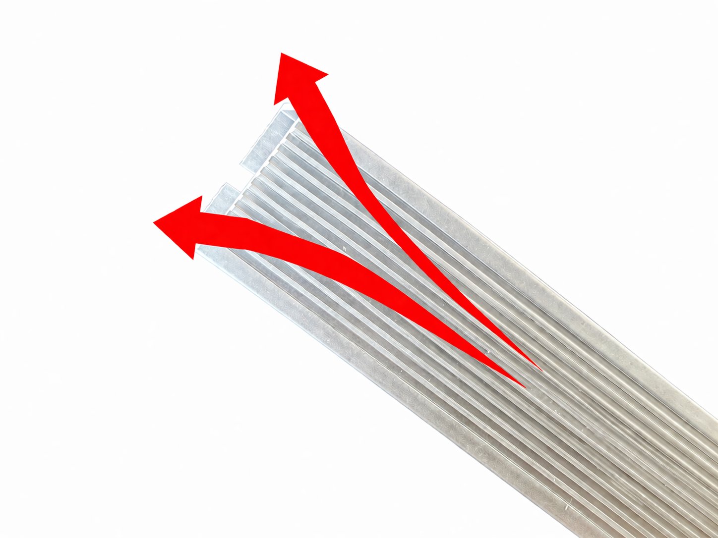 Airflow channel design enhances thermal dissipation