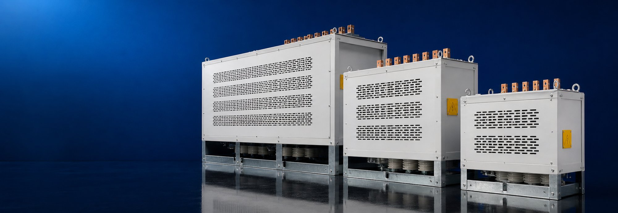 Industrial load bank resistor cabinet for generator and UPS testing