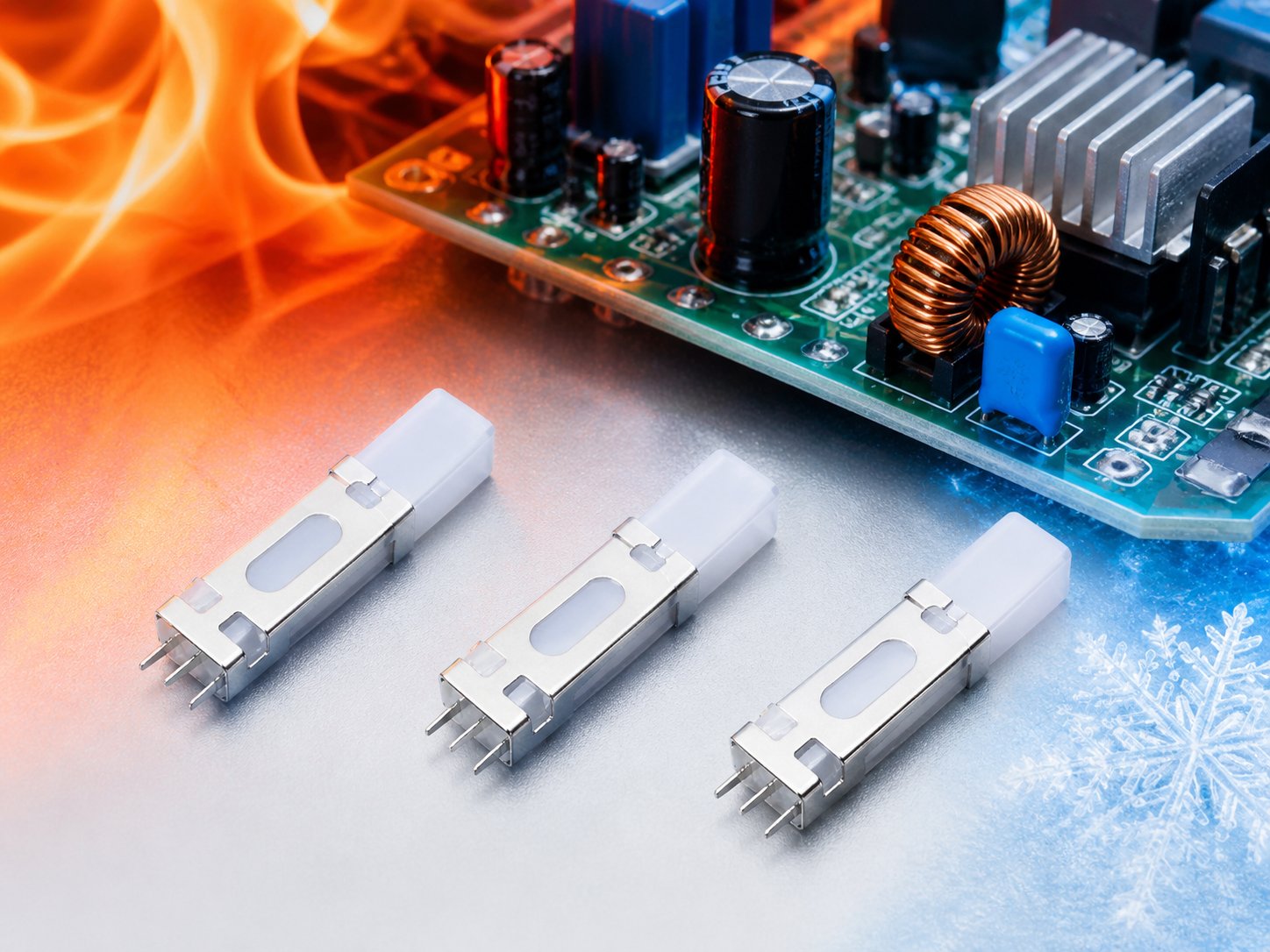 Good heat resistance, low resistance TCR