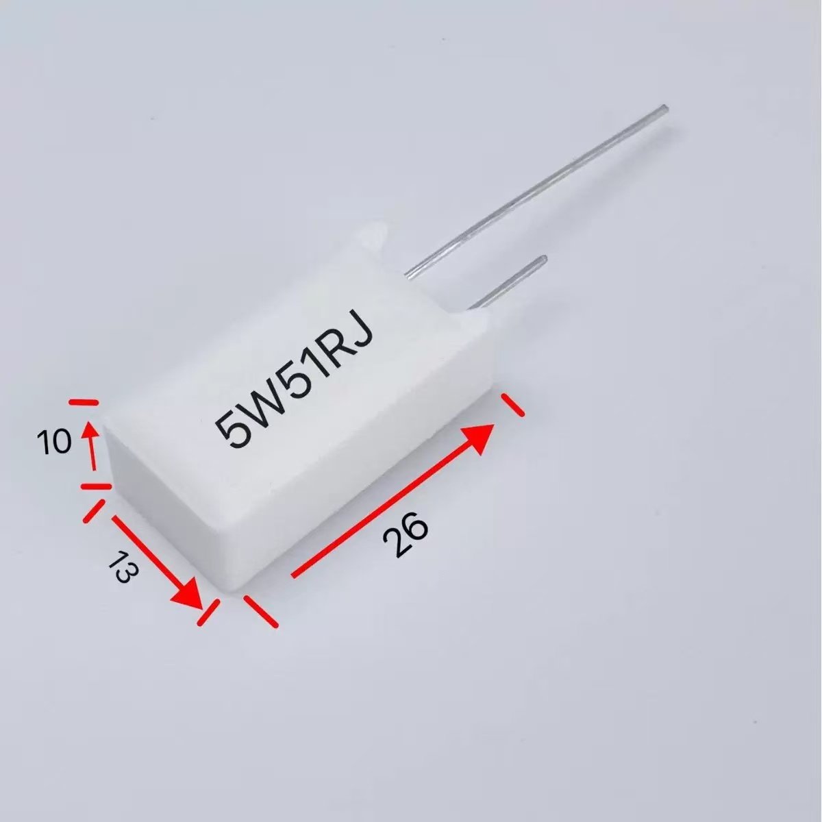 Excellent heat resistance, low resistance TCR