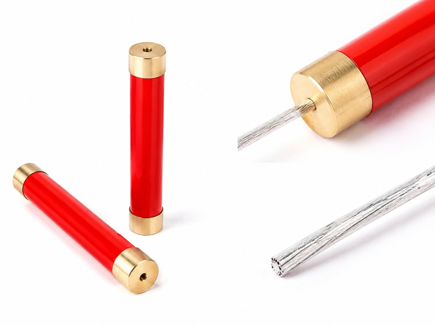 Nickel-plated H62 brasscap + oxidation-resistant tin-plated copper lead wire