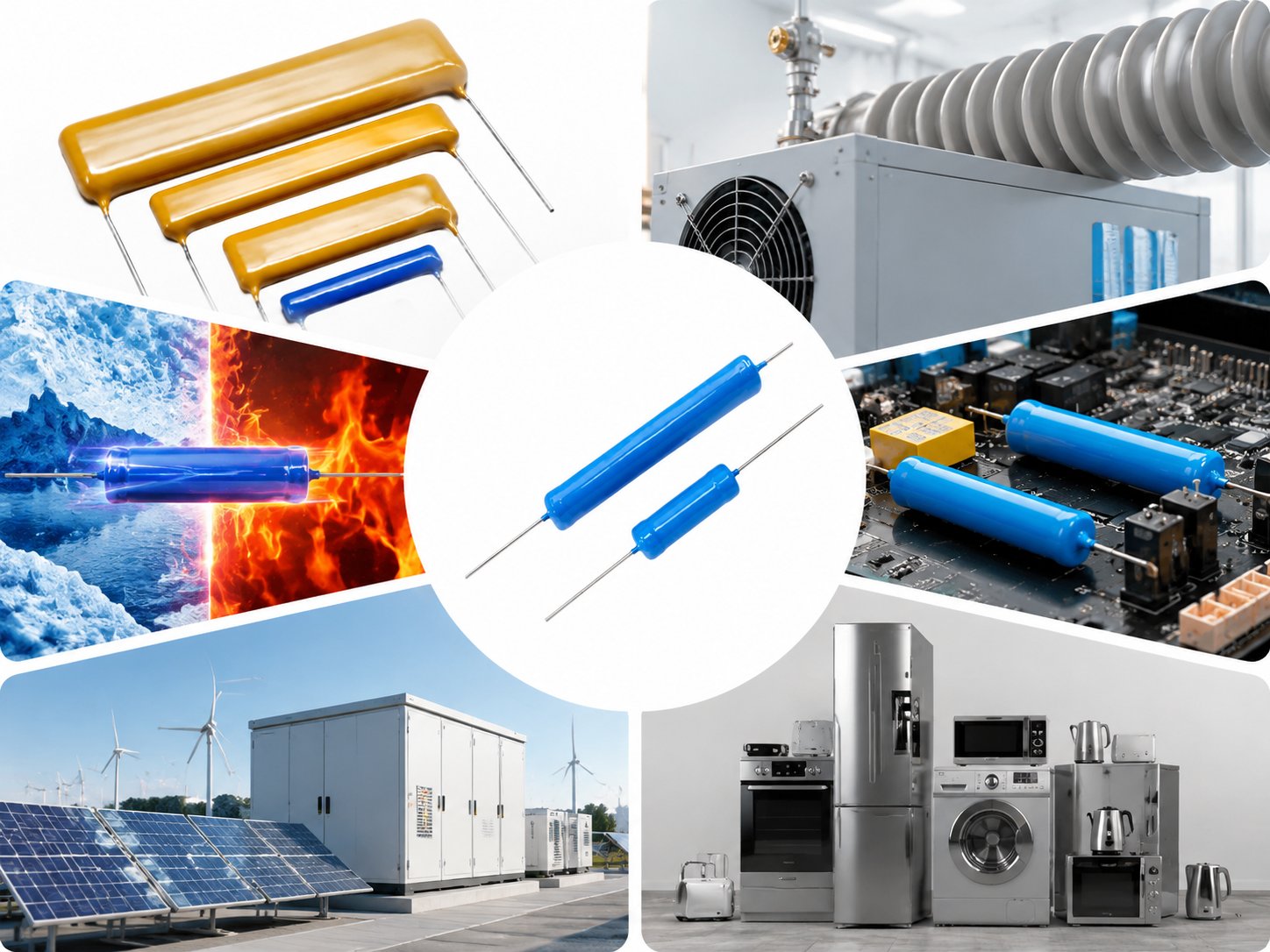 Six core advantages — temperature-resistant · high-frequency · high-voltage · high-resistance