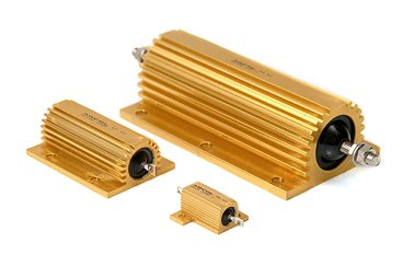 High-Power Gold Aluminum Housed Resistor