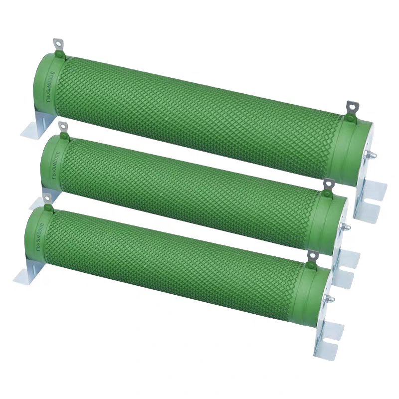 High-power corrugated braking resistor for industrial VFD systems